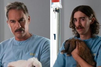 Hunting Party’s Eric McCormack on Joint Serial Killer Role With Son Finnigan