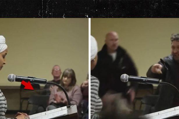 Ilhan Omar Attacked By Liquid-Spraying Man At Minnesota Town Hall