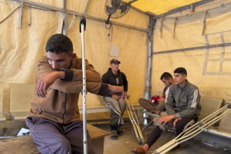 Inside a Gaza medical clinic at risk of closing after Israeli ban : NPR