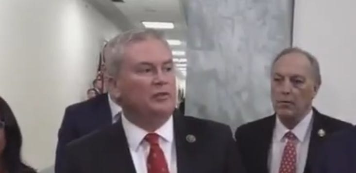 James Comer Completely Clowns It Up As He Tries To Save Trump From The Epstein Files