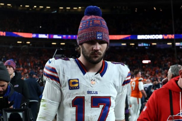 Josh Allen Breaks Down in Tears After Buffalo Bills’ Playoffs Loss