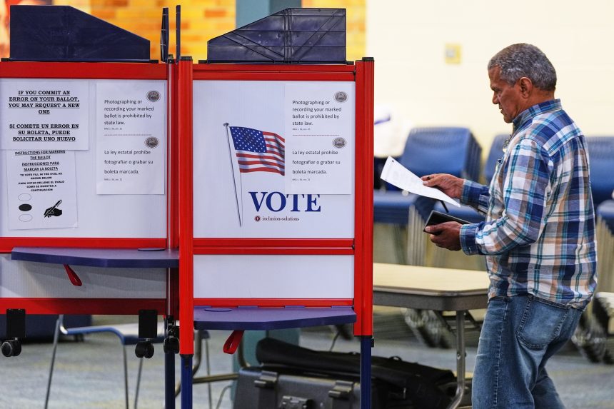 Judge blocks Trump effort to pull election funding for states that don’t adjust voting forms