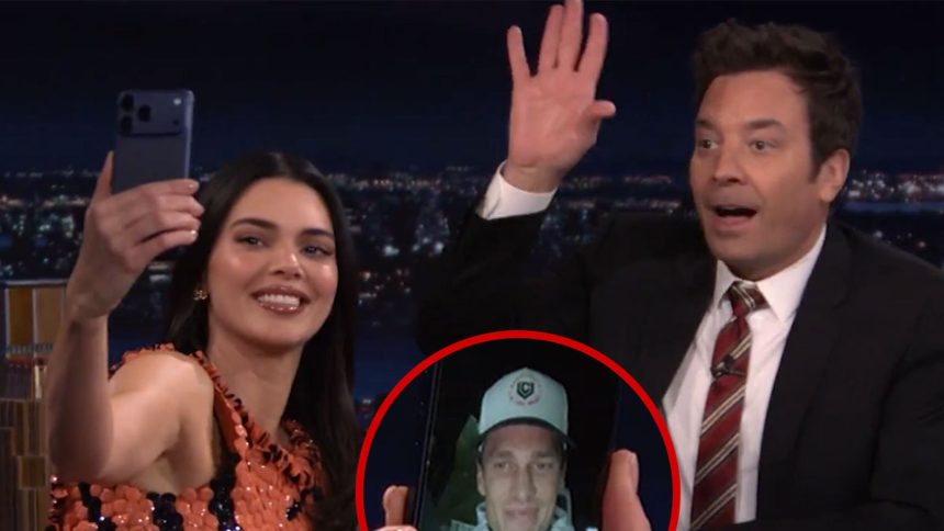 Kendall Jenner Calls Tom Brady While on ‘Jimmy Fallon’ to Discuss Super Bowl