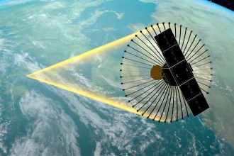 ‘Knitted’ satellite launching to monitor Earth’s surface with radar
