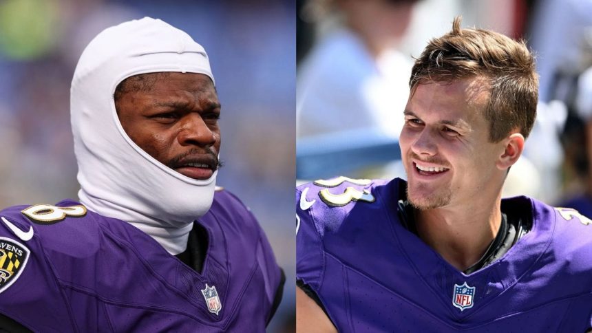 Lamar Jackson rips referees for missed illegal formation penalty on Steelers moments before Tyler Loop’s missed field goal