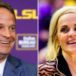 Lane Kiffin Holds Hands With LSU’s Kim Mulkey as Ole Miss Plays in Sugar Bowl