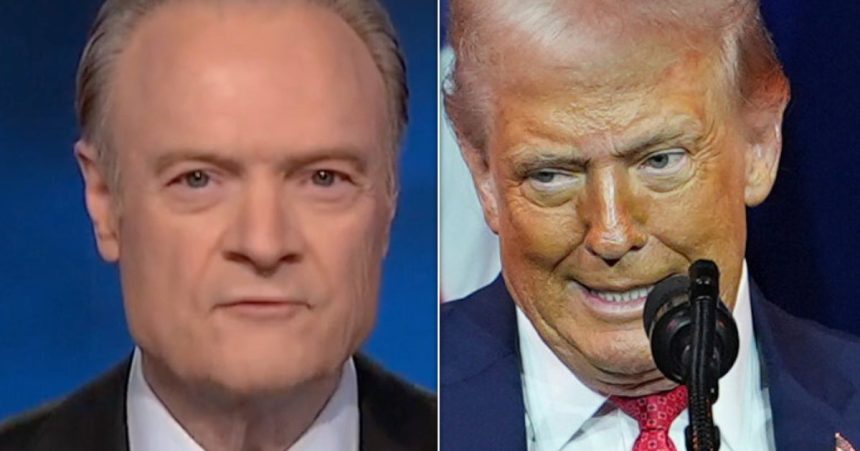 Lawrence O’Donnell Flips Trump’s Middle Finger Moment Into A Mocking Callback