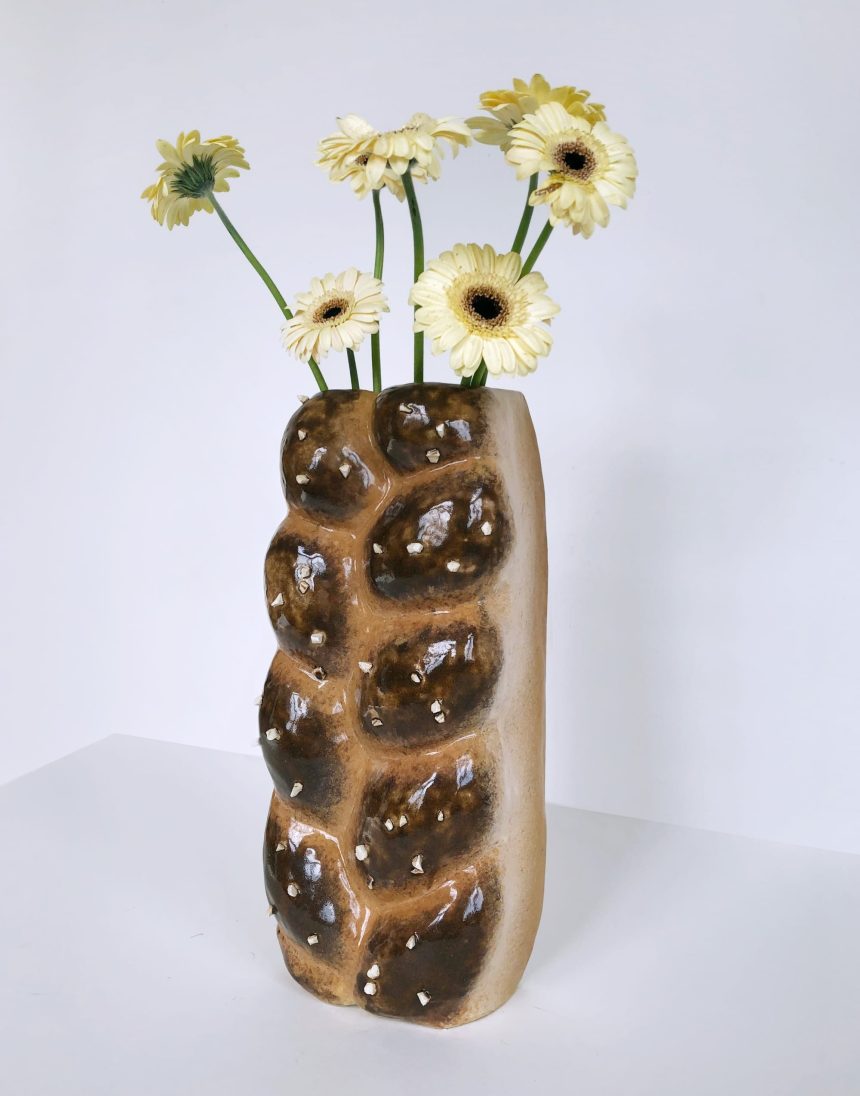 Leafy Greens and Loaves of Bread Transform into Playful Ceramics by Eléonore Joulin — Colossal