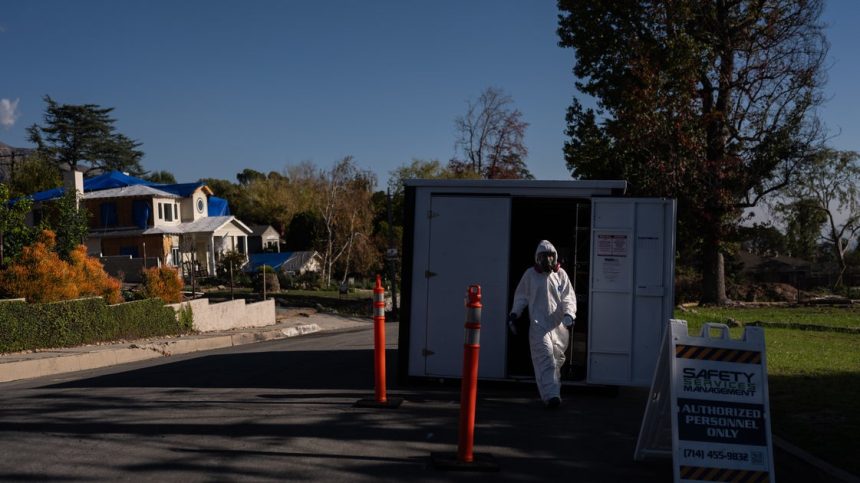 Los Angeles Wildfires Survivors Still Battling Toxic Hazards