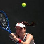 Lulu Sun knocked out of Aussie Open in first round