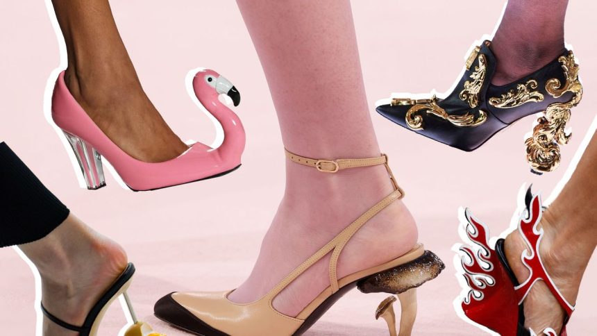 A Fashion History Of The Most Fantastical High Heels To Hit The Runway