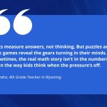 Math Reasoning Games: The Cure for Skill-and-Drill Burnout