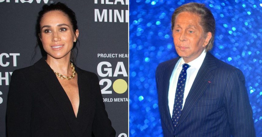 Meghan Markle Desperately Pushing for an Invitation to Valentino’s Funeral