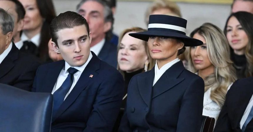 Melania Trump Admits Teen Son Barron Requires ‘Nonstop’ Supervision