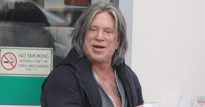 Mickey Rourke Cancer Fears Erupt Over His Tragic New Look
