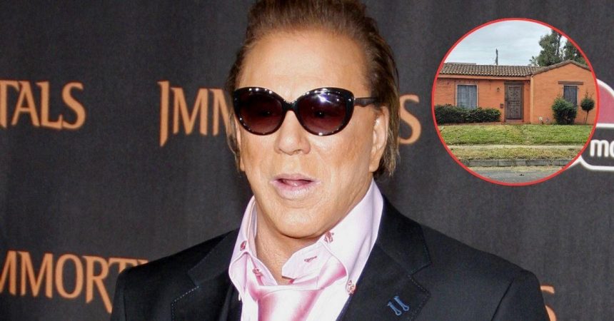 Mickey Rourke Faced Bleak New Year as Friends Hoped for A-List Bailout