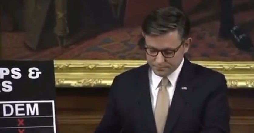 Mike Johnson Humiliated As 17 House Republicans Vote For 3 Year Obamacare Subsidies Extension