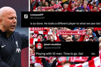 Mohamed Salah: “Playing with 10 men”, “He looks a different player”