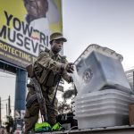 Museveni claims win as opposition leader goes into hiding : NPR