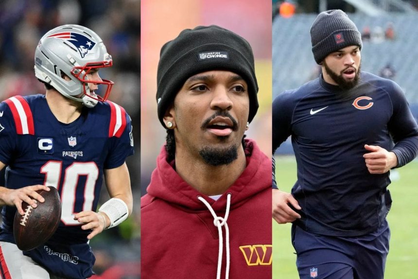 NFL fans react as Jayden Daniels addresses Caleb Williams vs. Drake Maye battle while gloating over 2024 draft class