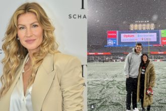 NFL fans react to Drake Maye’s wife Ann Michael’s outfit for playoff game