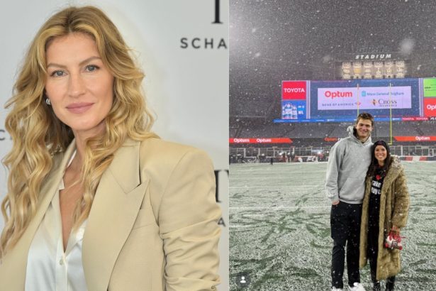 NFL fans react to Drake Maye’s wife Ann Michael’s outfit for playoff game