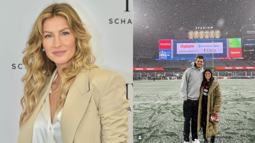 NFL fans react to Drake Maye’s wife Ann Michael’s outfit for playoff game
