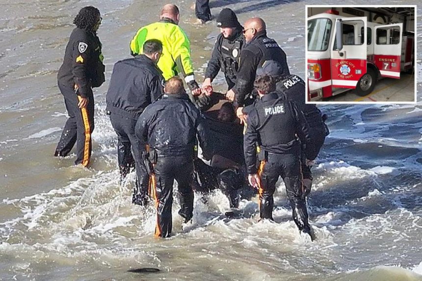 NJ man allegedly tried to stab firefighter with screwdriver during New Year’s Eve water rescue