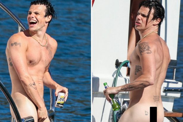 Naked Yungblud Shows Off on Yacht Down Under, Check Out Pics