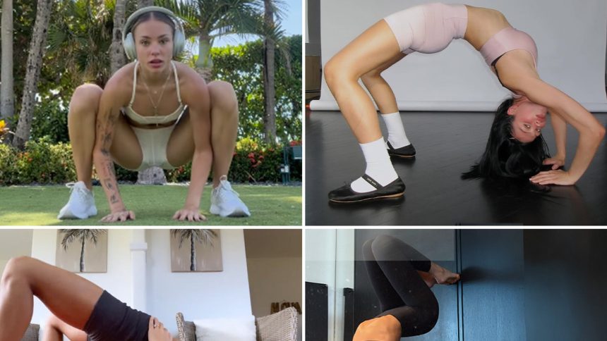 New Year … Same Bendy Babes! Strike A Pose, Ladies!