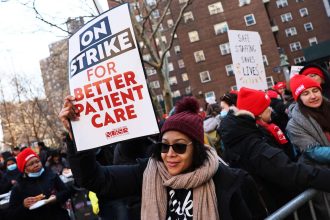 New York City Nurses And Hospitals Dig In During Strike’s Second Week