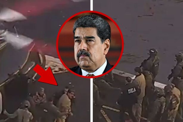 Nicolás Maduro And Wife Seen in Shackles Being Brought to NYC Courthouse