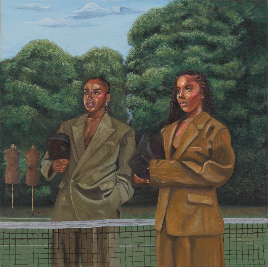 Personal Identities Pair with Sartorial Expression in Paintings by Glenn Hardy Jr. — Colossal