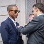 Pharrell Williams Knighted by France During Paris Fashion Week