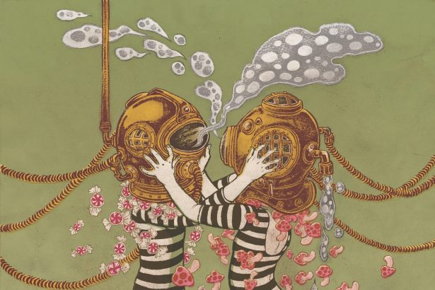 Playful, Enigmatic Narratives Shape Yuko Shimizu’s Action-Packed Illustrations — Colossal