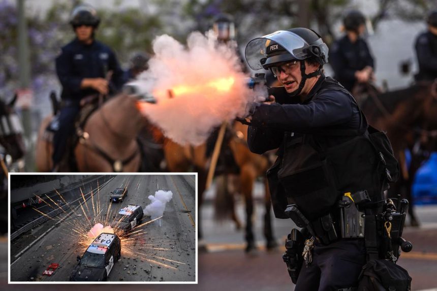 Police slam judge’s ruling banning non-lethal weapons, saying he’s putting lives in danger