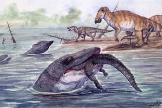 Prehistoric Sea Monster Didn’t Stick to The Oceans, Suggests Fossil Study : ScienceAlert