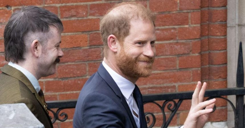 Prince Harry Accused of ‘Forgetting His Hair’ in UK Court Appearance
