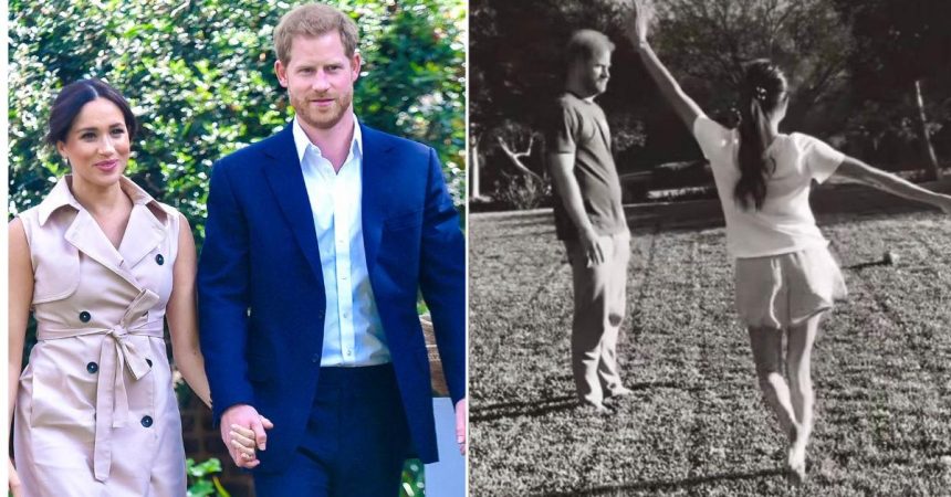 Prince Harry & Meghan Markle ‘On Different Pages’ in Cringe Dance Video