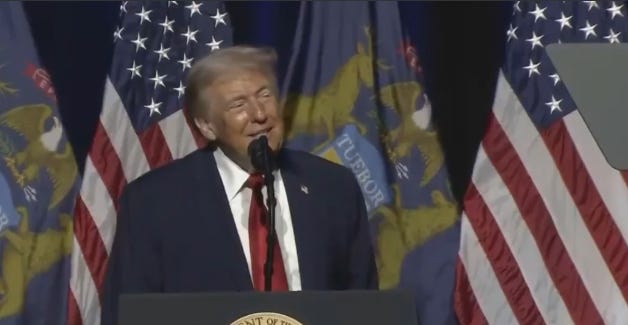 Republicans Sent Trump Out To Give An Economic Speech In Michigan And It Was A Catastrophe