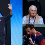 Roger Federer’s father Robert melts hearts with heartwarming gesture recording son on his phone at Australian Open Ceremony