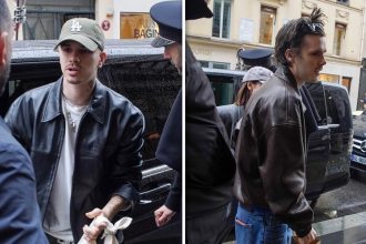 Romeo & Cruz Beckham Take Girlfriends Out in Paris Amid Family Drama