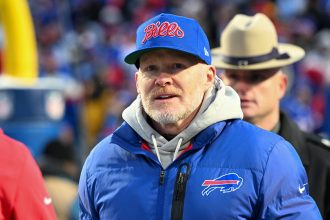 Sean McDermott reveals true feelings on tush push play as Josh Allen-led Bills use controversial play to defeat Jags in wild-card game