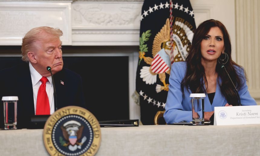 Secretary Noem’s Reckless Undermining of FEMA, As Well As Her Destructive DHS Agenda, Mean She Must Go