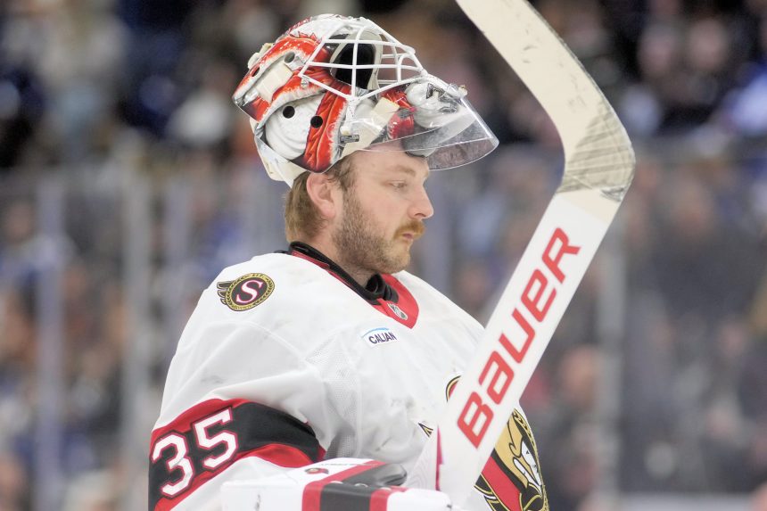 Senators’ Linus Ullmark reveals his immediate reaction to ‘homewrecker’ rumor that alleged infidelity to his wife Moa