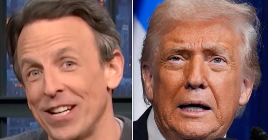 Seth Meyers Fulfills His New Year’s Resolution With A Brutal Trump Supercut