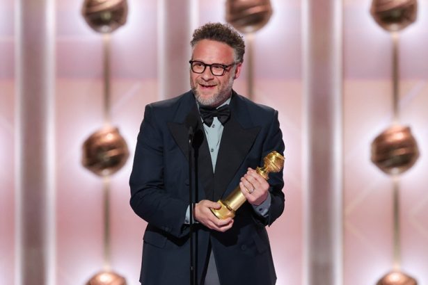 Seth Rogen Wins Golden Globe for Best Actor in TV Comedy