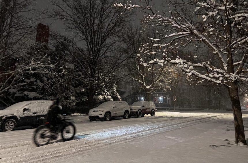 Snow, cold temps across Denver metro prompt warnings of slick roads