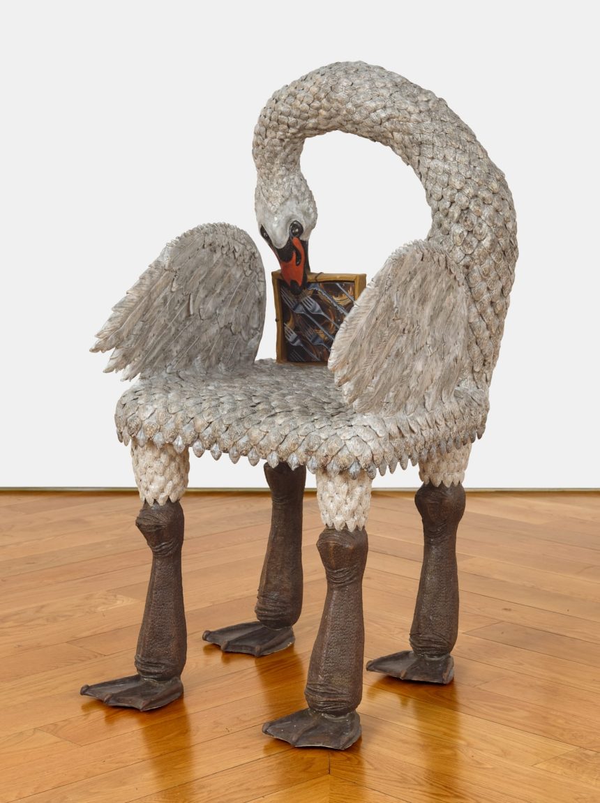 Stephanie Temma Hier Juxtaposes Uncanny Ceramic Sculptures with Embedded Paintings — Colossal