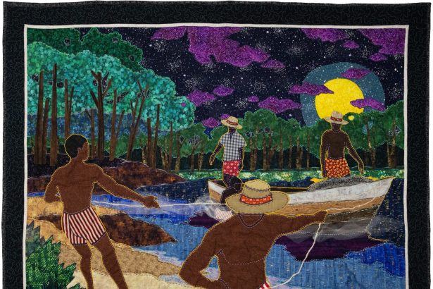 Stephen Towns’ Quilted Works Emphasize Black Joy as Resistance in ‘Safer Waters’ — Colossal